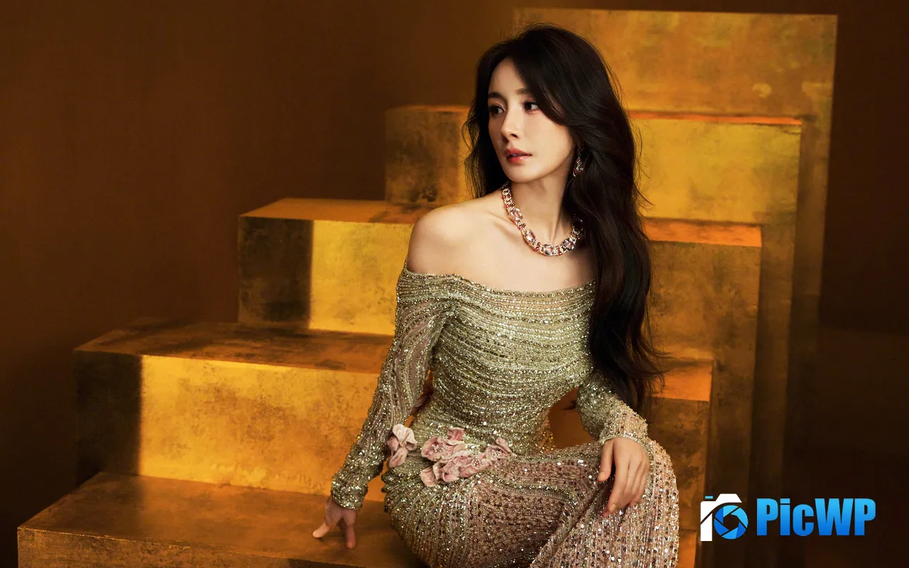 Yang Mi Charming Beauty Celebrity Star Actress 5K PC Wallpaper