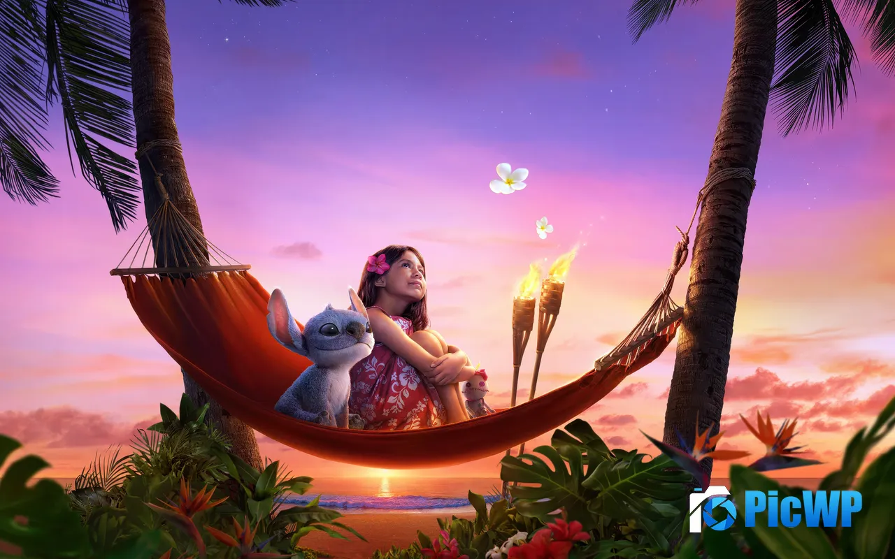 Lilo Stitch 2025 Film Poster 5K PC Wallpaper