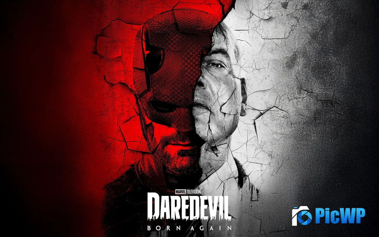 Daredevil Born Again 2025 Marvel Television Poster 5K PC Wallpaper