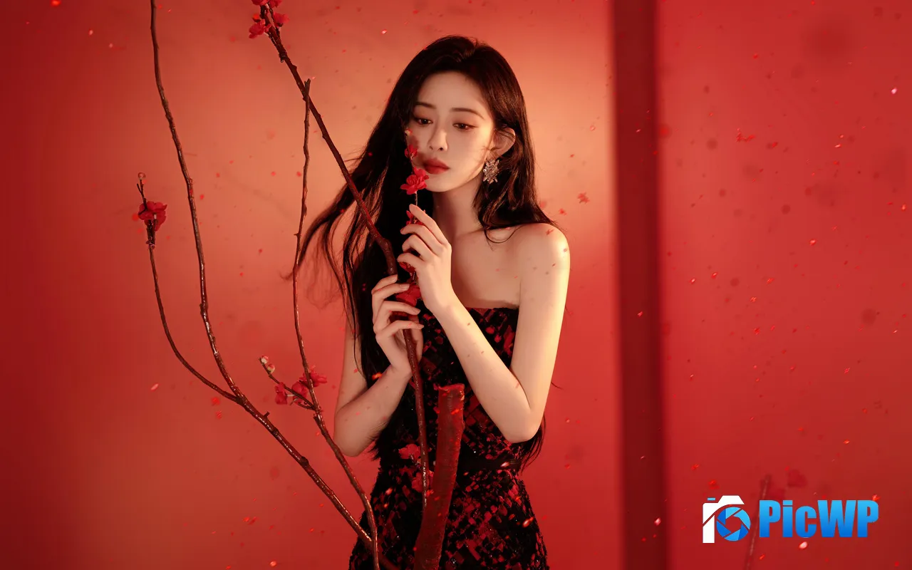 Zoey Meng 2025 New Year Fashion Star Actress 5K PC Wallpaper