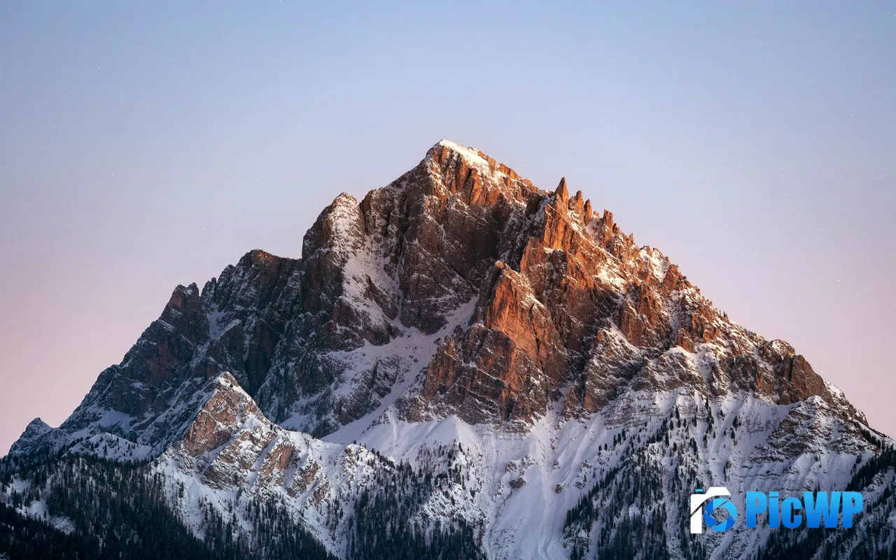 Kronplatz Snow Peak Bolzano South Tyrol Italy 5K PC Wallpaper