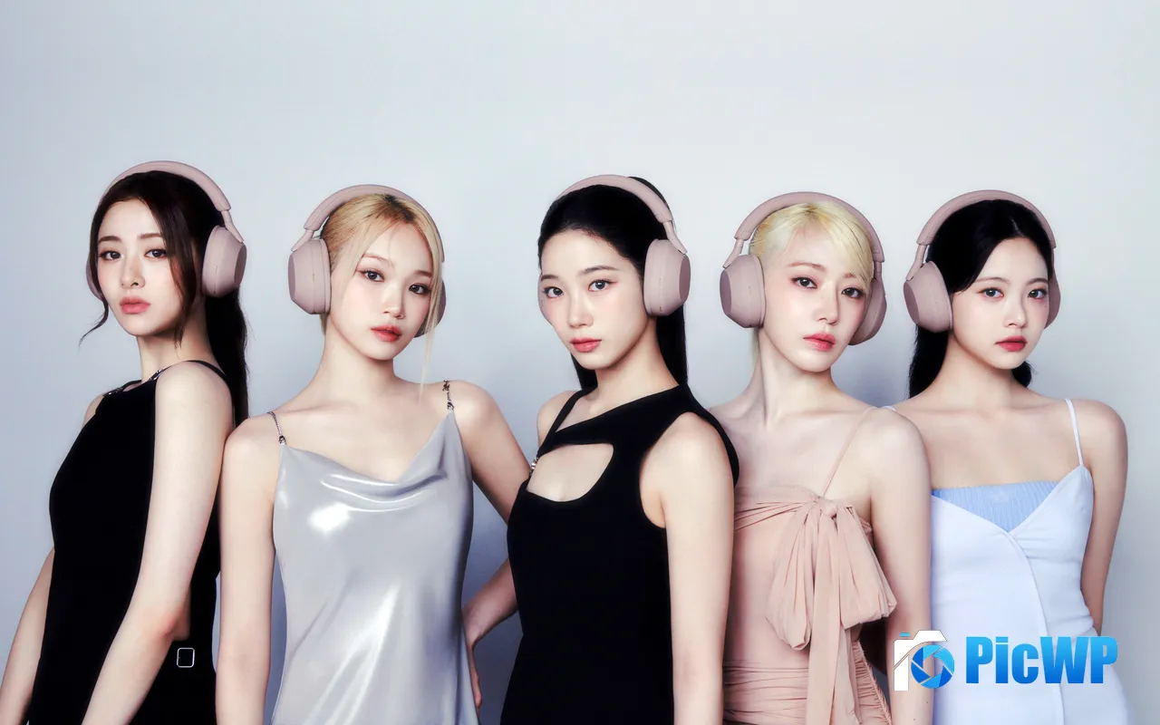 Korea Beauty Girl Group POP Singer Model 5K PC Wallpaper