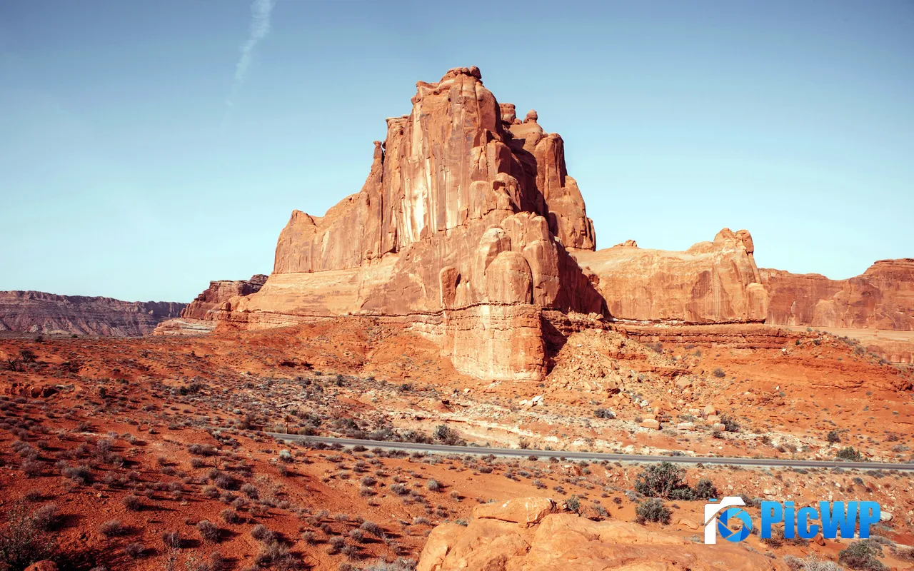Arches National Park Wilderness Rock State of Utah USA 5K PC Wallpaper