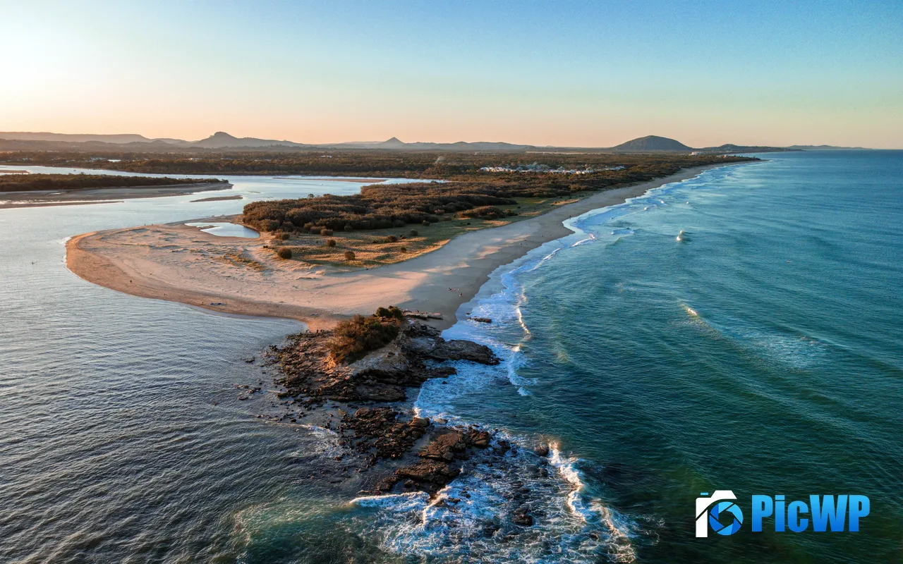 Skyline Coast Cotton <font color=red>Tree</font> Maroochydore QLD Australia 5K PC Wallpaper