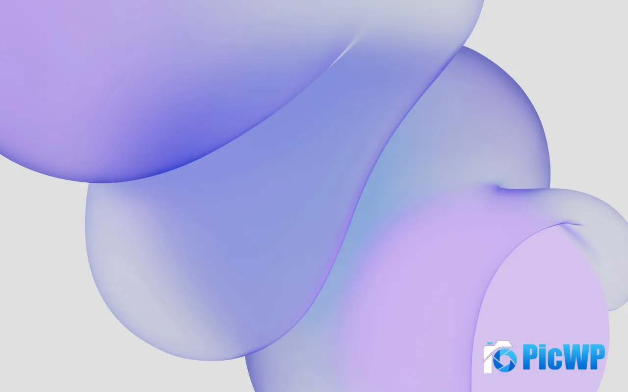 Samsung Galaxy Purple Bubbles Abstract Background 5K PC Wallpaper