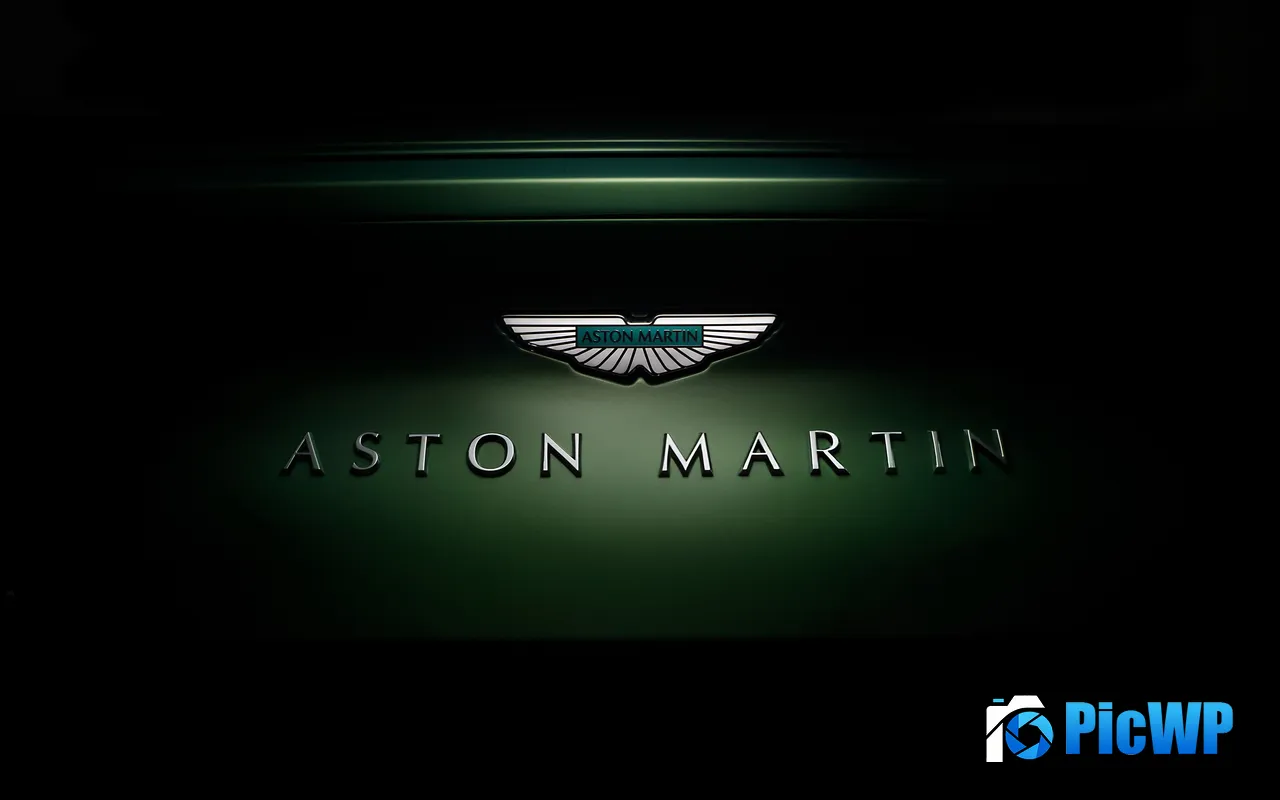 Aston Martin DB12 Luxury Car Brand <font color=red>Logo</font> 5K PC Wallpaper