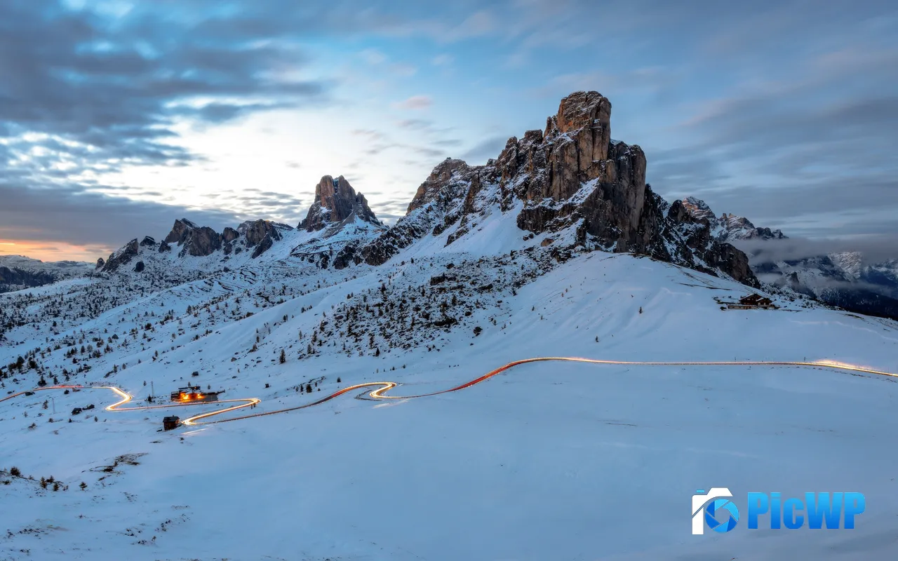 Giau Pass San Vito di Cadore Belluno Italy 5K PC Wallpaper