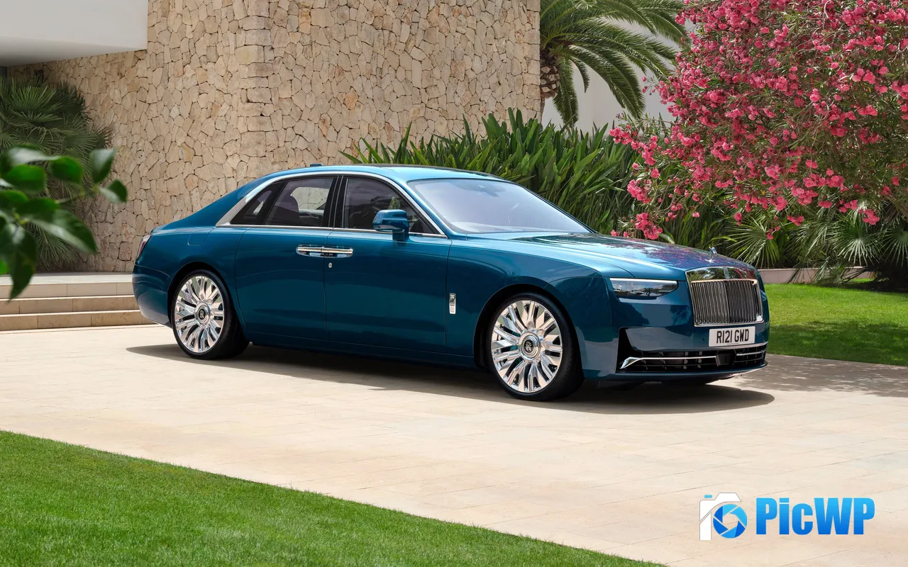 Rolls Royce Ghost <font color=red>2024</font> Luxury Brand Car 5K PC Wallpaper