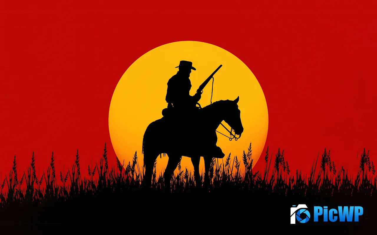 Red Dead Redemption <font color=red>2024</font> Mobile Video Game Poster 5K PC Wallpaper