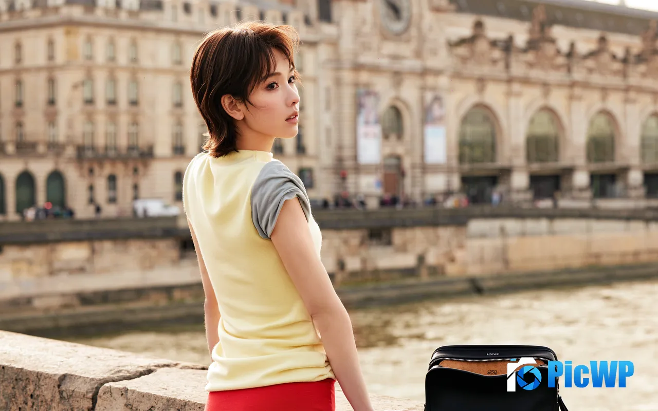 Chen Duling 2026 Paris Fashion Week Star Celebrities Actor 5K PC Wallpaper