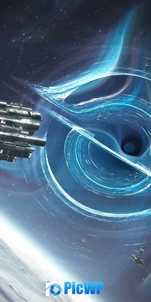Black hole Cosmic phenomena 4K PC Wallpaper