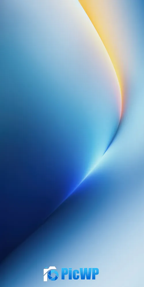 Blue abstract Blue gradient 3K Mobile Wallpaper