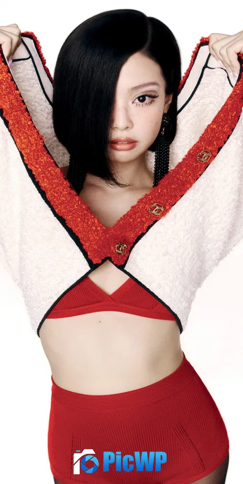 Jennie V Magazine 3K Mobile Wallpaper