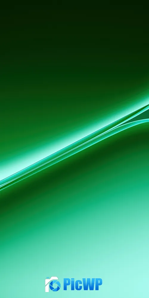 Green abstract Gradient background 3K Mobile Wallpaper