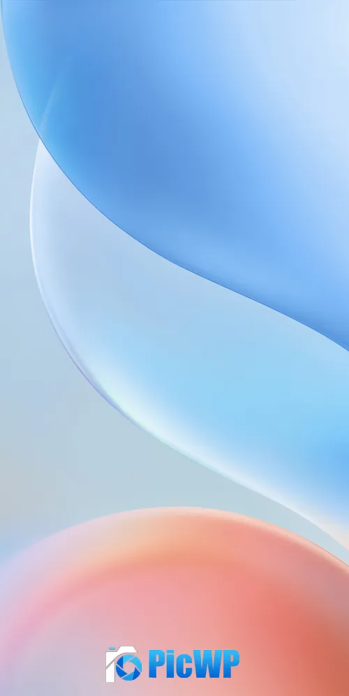 Blue gradient Smooth 3K Mobile Wallpaper