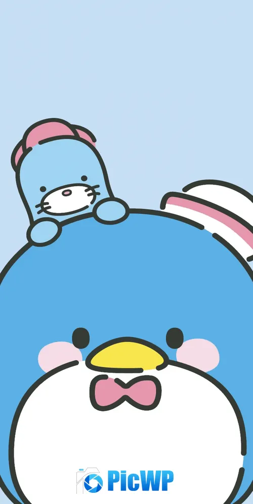Tuxedo Sam Chip (Sanrio) 3K Mobile Wallpaper