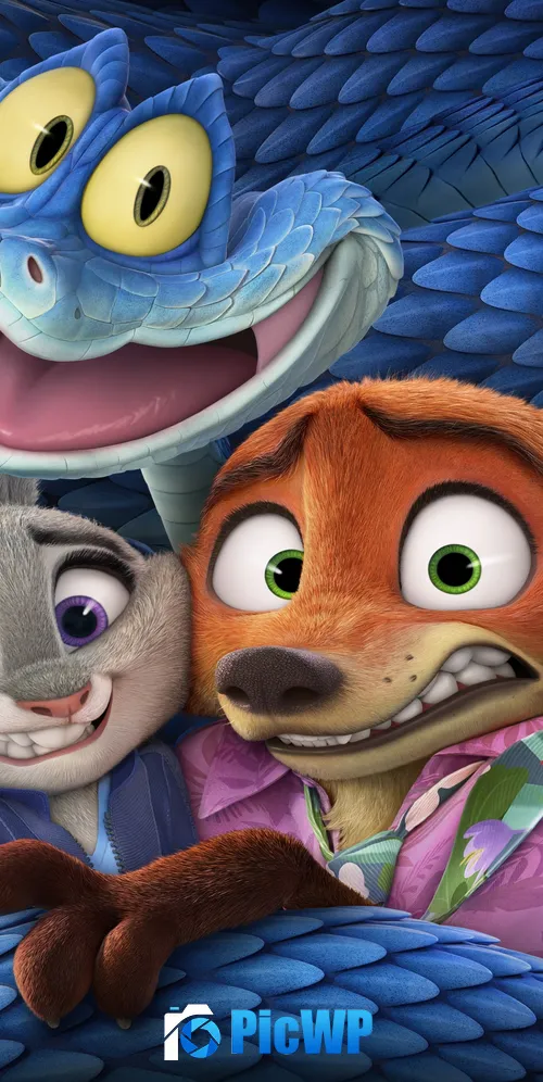 Zootopia 2 Gary De'Snake 3K Mobile Wallpaper