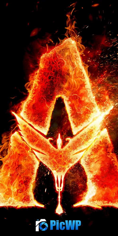 Avatar: Fire and Ash Logo 3K Mobile Wallpaper
