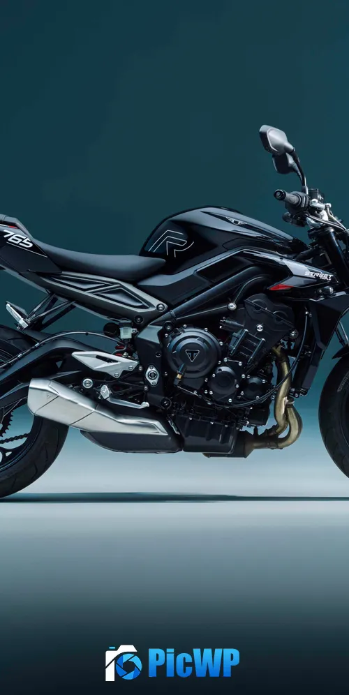Triumph Street Triple R 2026 3K Mobile Wallpaper