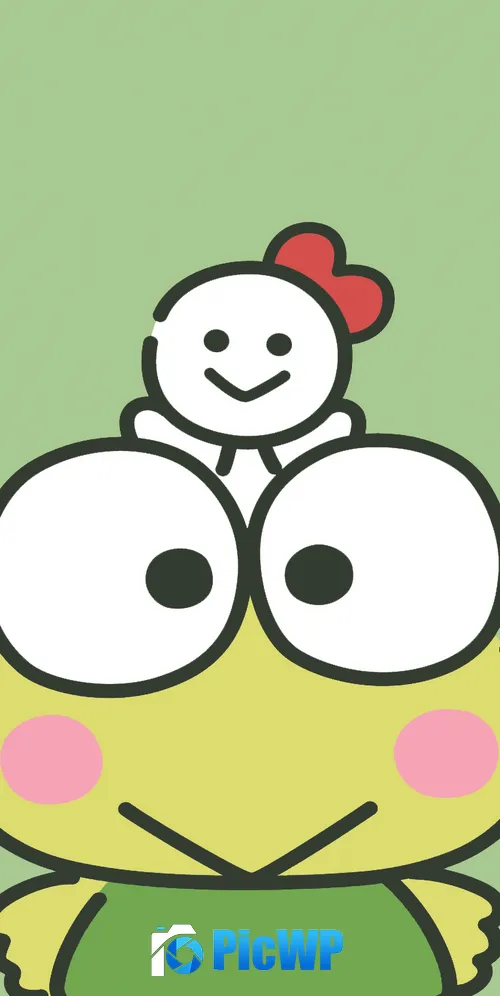 Keroppi Sanrio 3K Mobile Wallpaper