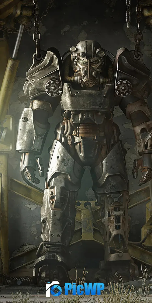 Fallout 4 Power armor 3K Mobile Wallpaper