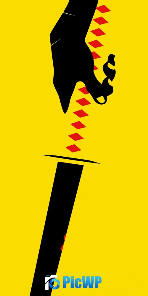 Kill Bill Katana 3K Mobile Wallpaper