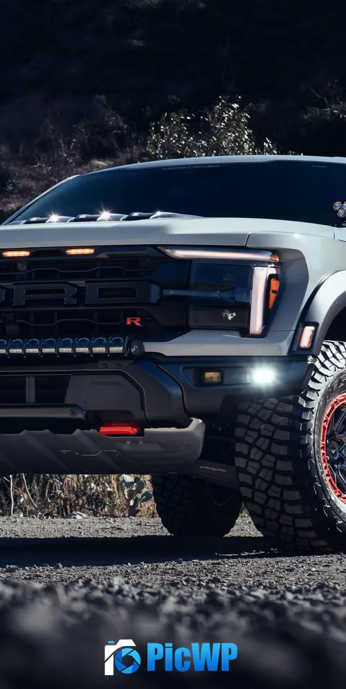 Ford F-150 Raptor R Vorsteiner 3K Mobile Wallpaper