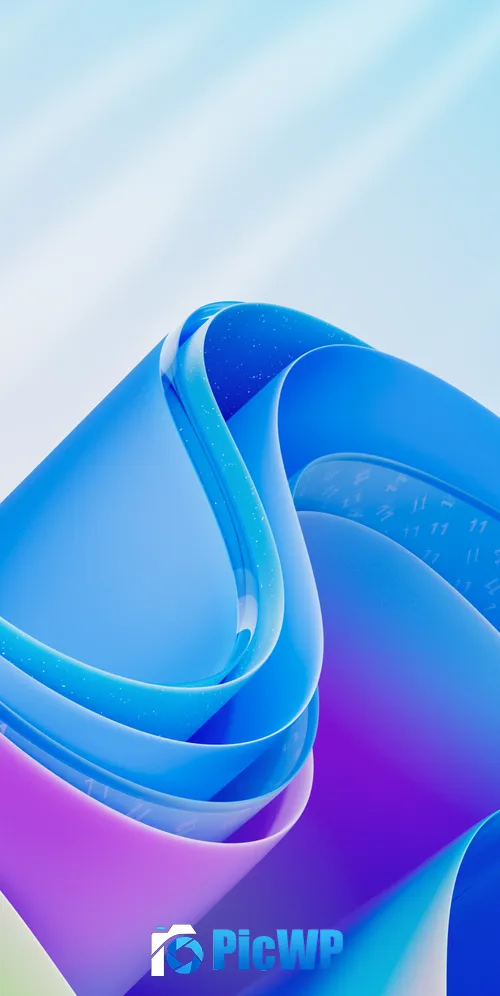 Windows 11 Light 3K Mobile Wallpaper