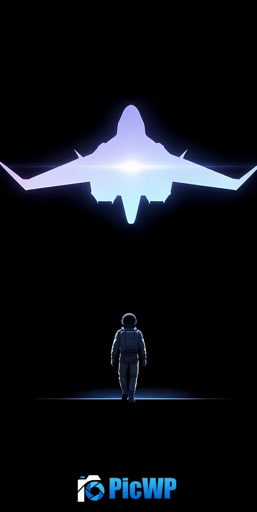 Fighter jet Pilot 3K Mobile Wallpaper