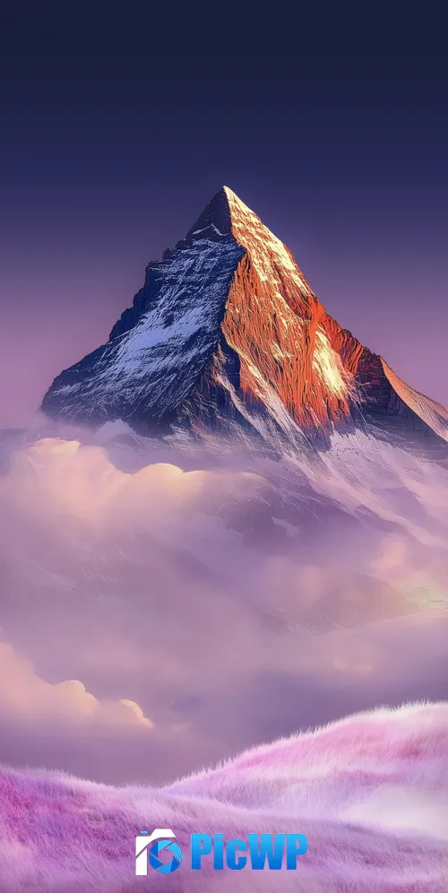 Mountain Peak Landscape 3K Mobile Wallpaper