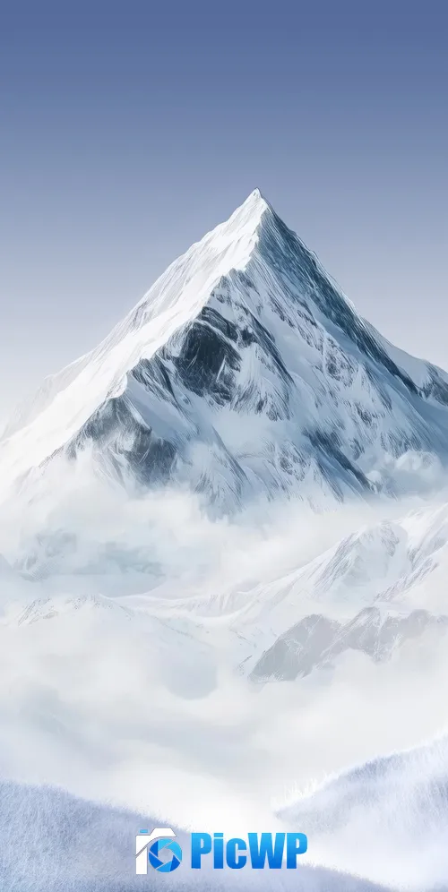 Winter Mountain Landscape 3K Mobile Wallpaper