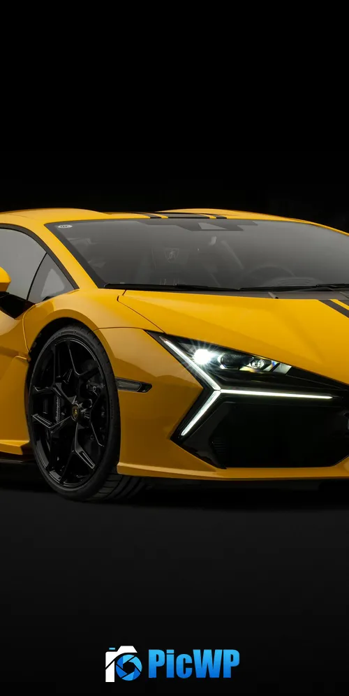 Lamborghini Revuelto 20th Anniversary 3K Mobile Wallpaper