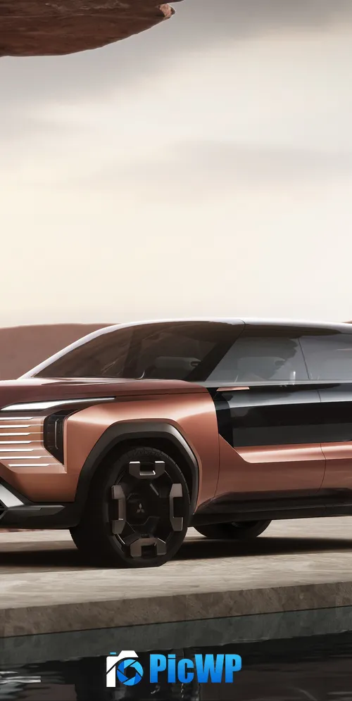 Mitsubishi Elevance Concept 3K Mobile Wallpaper