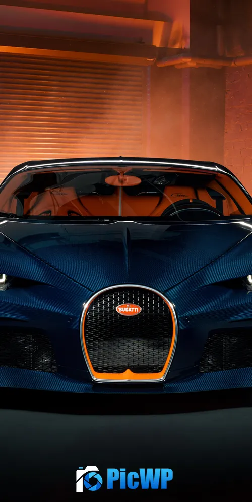 Bugatti Chiron Super Sport Carbon Fiber 3K Mobile Wallpaper