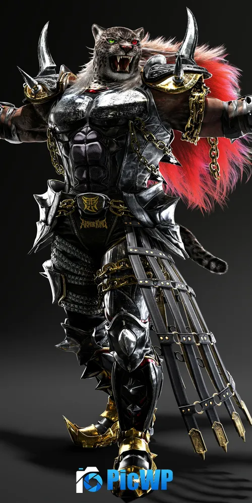 Tekken 8 Armor King 3K Mobile Wallpaper
