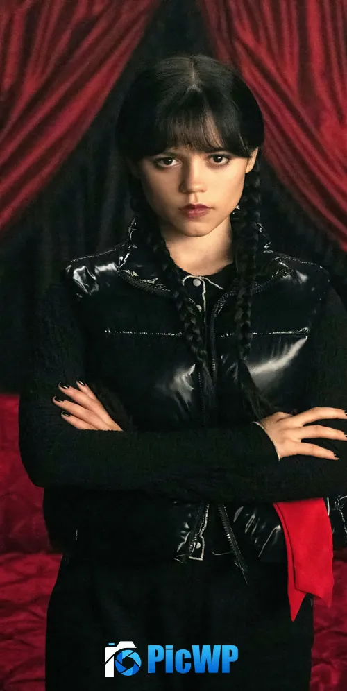 Jenna Ortega Season 2 3K Mobile Wallpaper