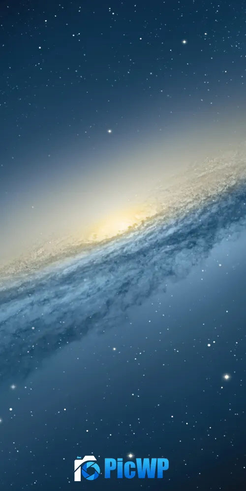 OS X Mountain Lion Milky Way 3K Mobile Wallpaper