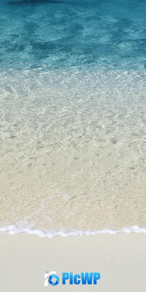 OS X Lion Beach 3K Mobile Wallpaper