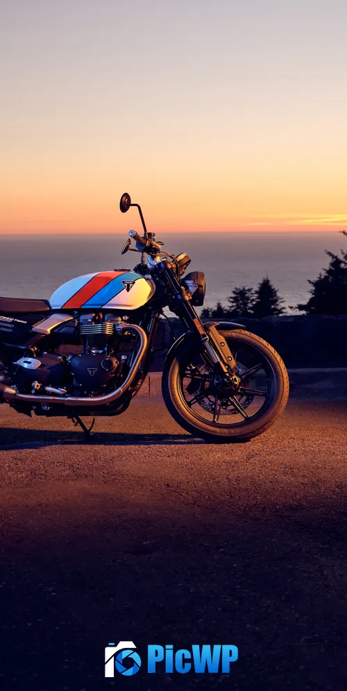 Triumph Speed Twin 900 2025 3K Mobile Wallpaper