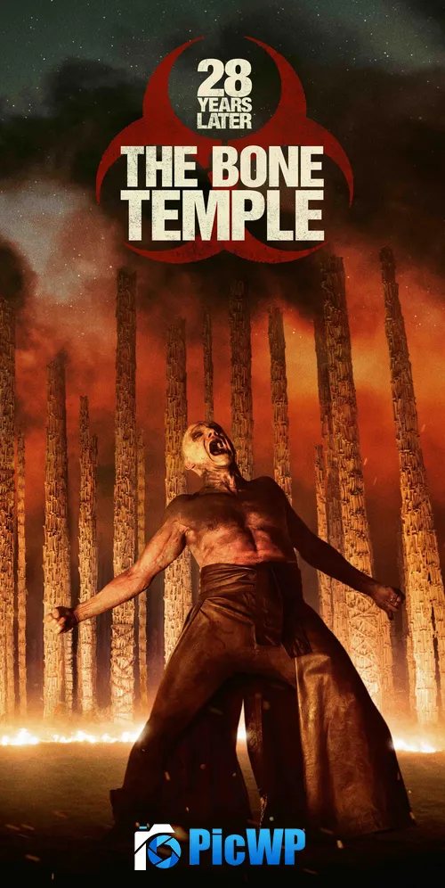 28 Years Later: The Bone Temple 2026 3K Mobile Wallpaper