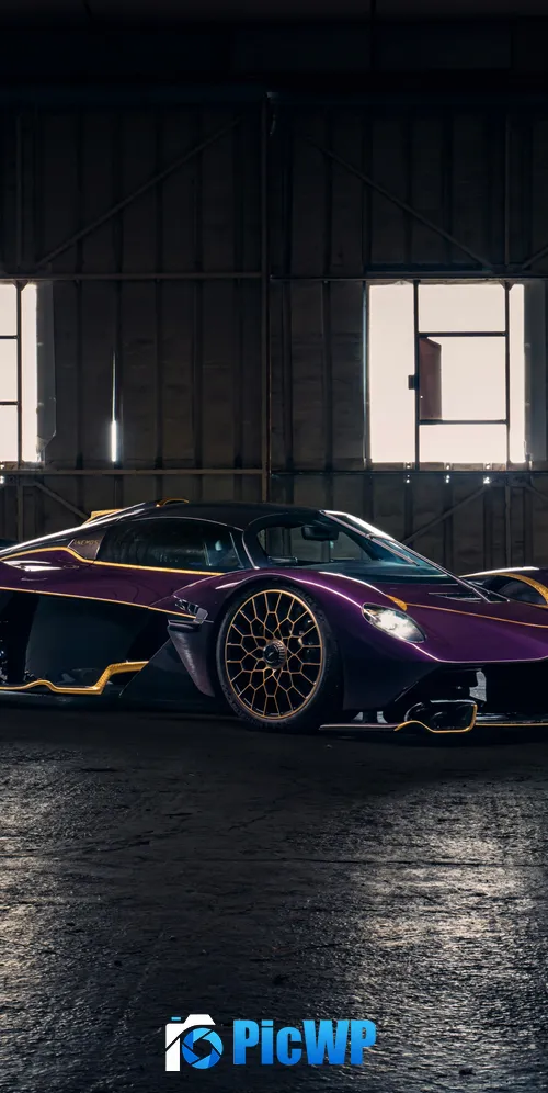 Aston Martin Valkyrie Hypercar 3K Mobile Wallpaper