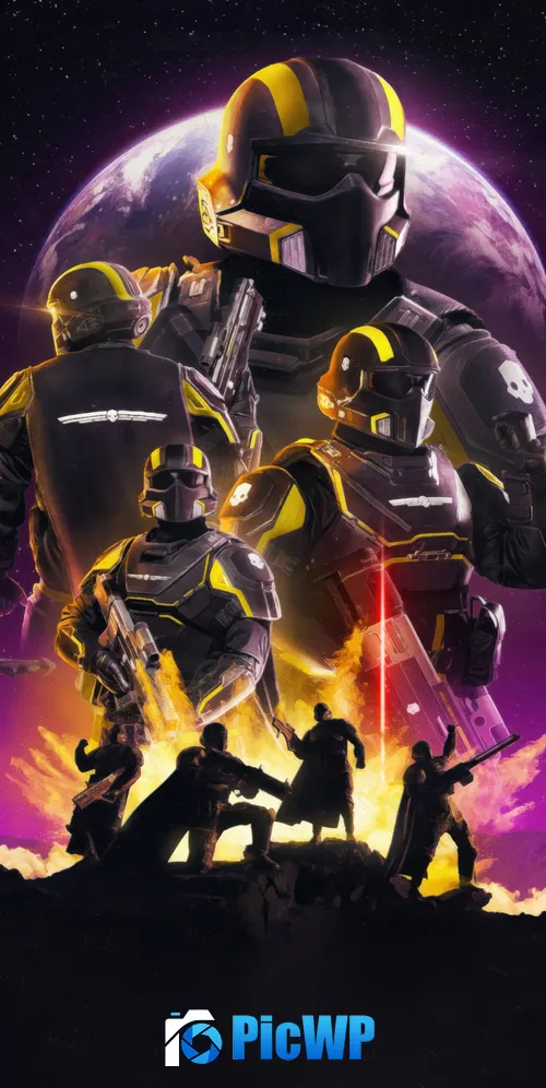 Helldivers 2 2025 Games 3K Mobile Wallpaper