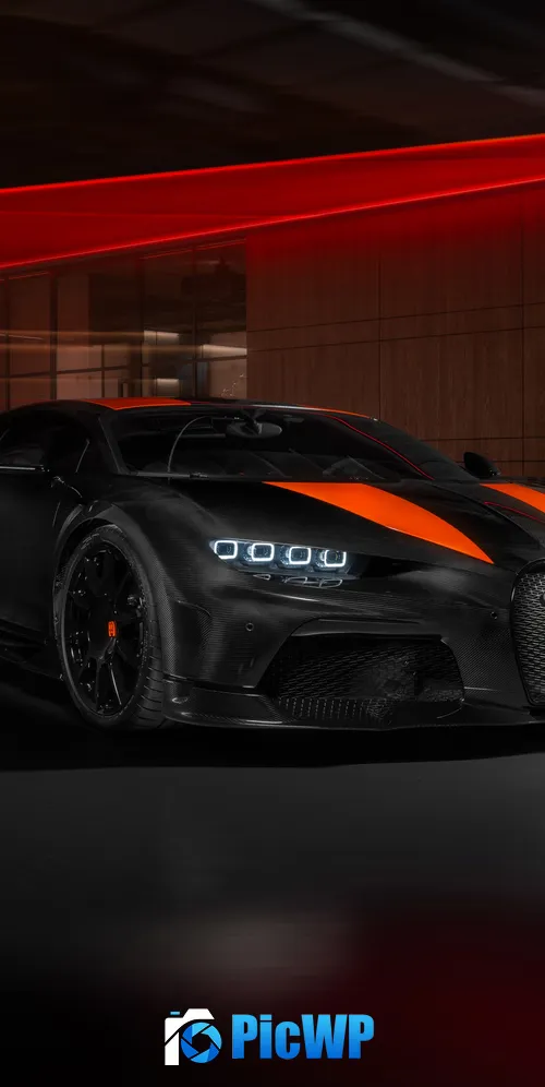 Bugatti Chiron Super Sport 300+ 3K Mobile Wallpaper