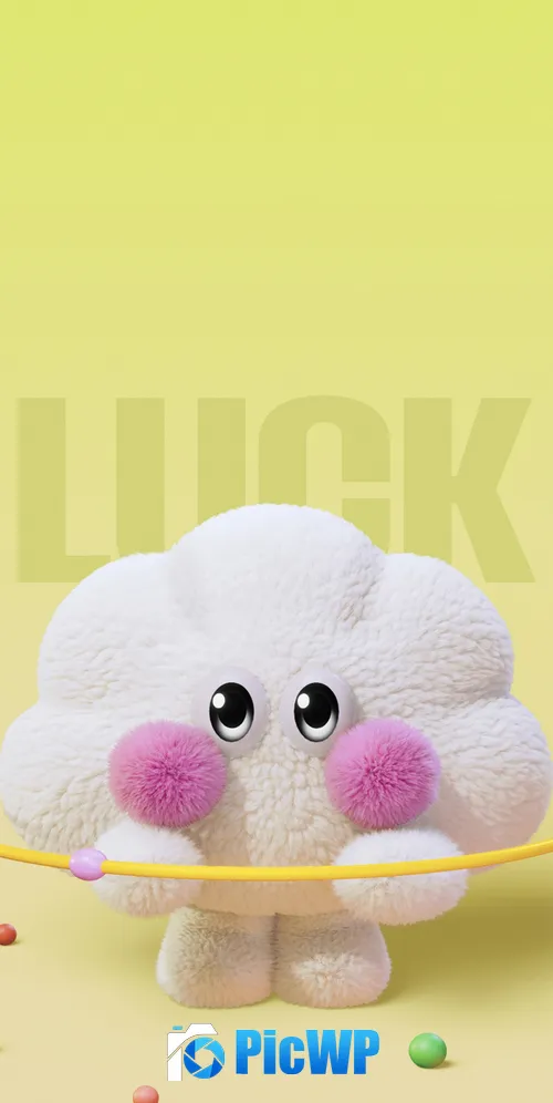 Cute cartoon Kawaii 3K Mobile Wallpaper