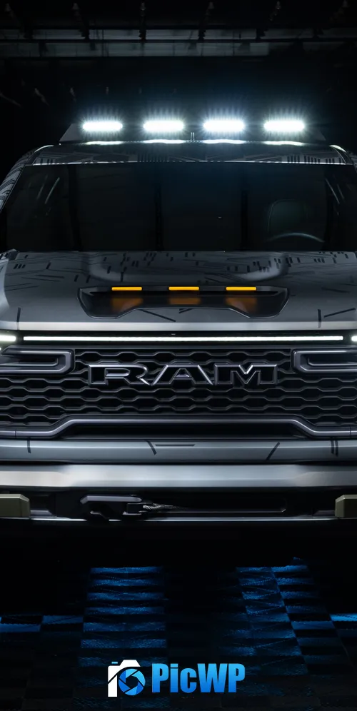 Ram Dakota Nightfall Concept 2025 3K Mobile Wallpaper