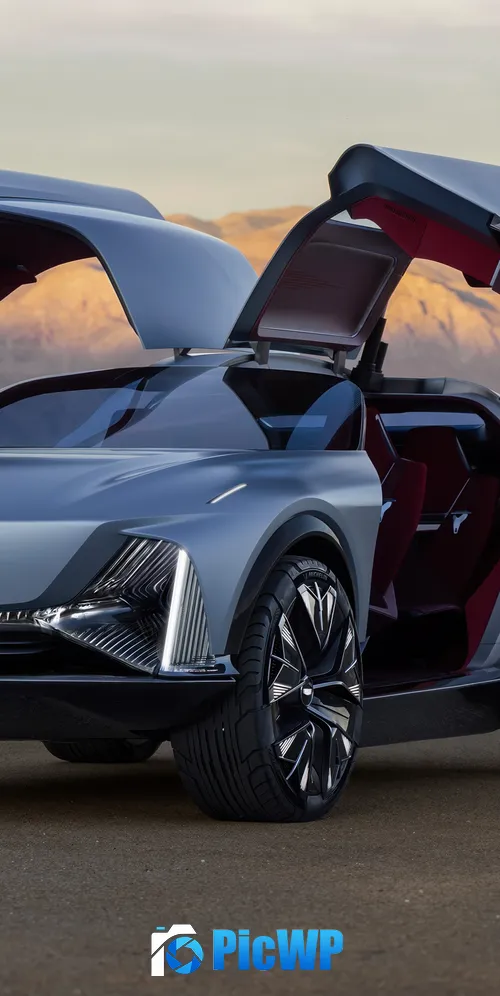 Cadillac Elevated Velocity Crossover SUV 3K Mobile Wallpaper