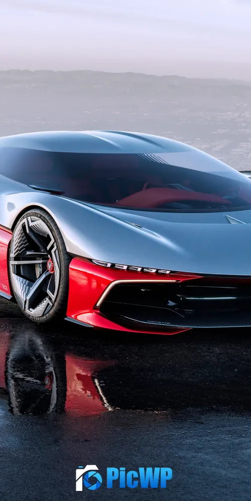 Chevrolet California Corvette Concept 2025 3K Mobile Wallpaper