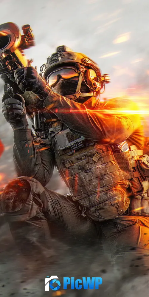 Battlefield 6 Engineer 3K Mobile Wallpaper