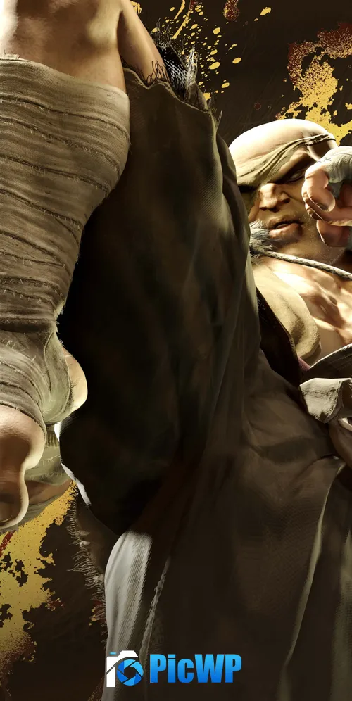 Sagat Street Fighter 6 3K Mobile Wallpaper