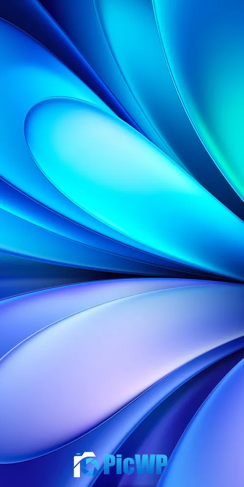 Blue abstract Vivo Pad 3K Mobile Wallpaper